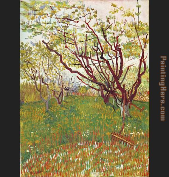 Cherry Tree painting - Vincent van Gogh Cherry Tree art painting